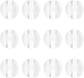 12 Pack Cable Clips, Znben Clear Cord Organizer Holder Adhesive Cord Management Charger Wire Holder Clips for Desk, Home, Office, Car, Cubicle, Nightstand