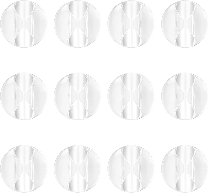 12 Pack Cable Clips, Znben Clear Cord Organizer Holder Adhesive Cord Management Charger Wire Holder Clips for Desk, Home, Office, Car, Cubicle, Nightstand