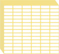 1680 Pcs Matte White Labels Blank Stickers Small Sticky Labels Removable Price Tags Labels Stickers for Jars Boxes Envelopes File Folders School Office Home (10 X 20 mm)