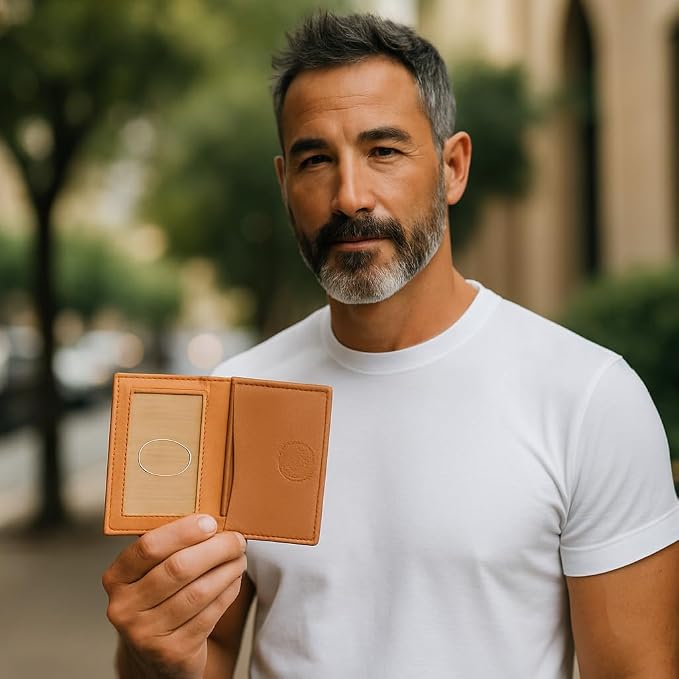 LB LEATHERBOSS Business Card Holder