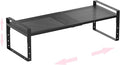 Multi-Functional Metal Shoe Rack, Space-Saving, Perfect for Entryway, Closet, Bathroom, etc. - Sturdy and Durable, High Weight Capacity（1PACK/Black/Large