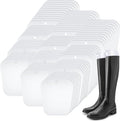 FoldTier 60pcs (30 Pairs) Boot Shaper Inserts Tall Boot Support Reusable Stand Insert Holder for Women Men