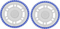 Mop Pad Plate Accessories for Ecovacs Deebot T30 Pro Omni/T30 Pro/T30 Max/T30S/T50/N30 PRO/N30 OMNI/ N30 PRO OMNI/Yeedi M12 Pro+ Vacuum Cleaner - Board Holder Replacement Part Attachment