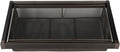 Pull Out Drawer Organizer Containers,Stackable Shelf Baskets Organizer,Aluminum Alloy Stackable Storage Bins,Save Space for Office Bathroom Bedroom(Brown,29.92-33.85in)