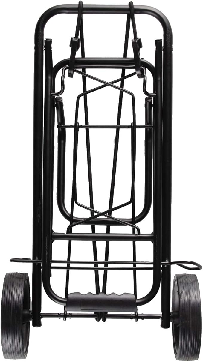 BUNDOK BD-335K Folding Carry Cart, with Elastic Cord, Load Capacity 88.2 lbs (40 kg)