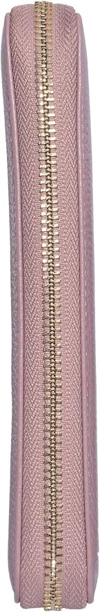 Easyoulife Credit Card Holder Wallet Womens Zipper Leather Case Purse RFID Blocking