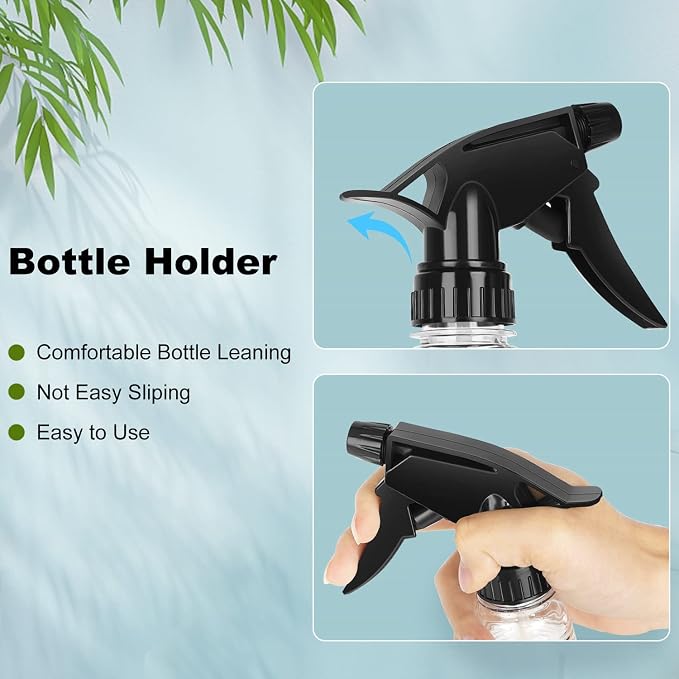 Avenoir Adjustable Mister Spray Bottle 250ml & 500ml | Adjustable Nozzle for Fine or Strong Mist. Great for Hair, Plants, and Home Cleaning. Durable, Leak-Proof, Easy to Use