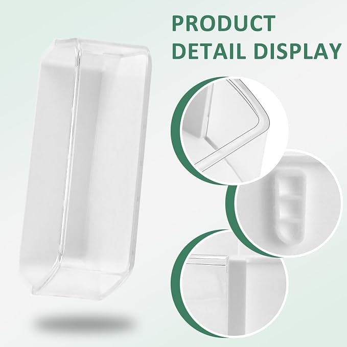 DA97-12657A Refrigerator Door Shelf Bin Compatible Samsung-2Packs MIFLUS | for RF261BEAESP RF260BEAESR RF261BEAESR,Replaces AP5621270 2813223 PS4176661(Left Side)