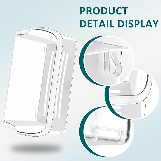240324502/lfss2312tf0 Refrigerator Door Bin Compatible for Cros.ley | Frigi.daire,Ken.more Refrigerator Door Shelf bin/240324502/Refrigerator Door Bin -MIFLUS