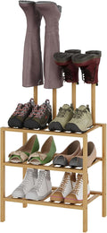 Detachable Boot Rack For Tall Boots Organizer,Outdoor Shoe Rack Storage | 3-Tier Multiuse Shoe Rack For Tall Boots,Closet Organizers And Entryway Storage,Suitable For All Seasons