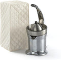 Covermates Keepsakes Square Appliance Cover – Quilted Kitchen Appliance Cover for Countertop Storage – Dust Protection – Stain Resistant – Washable – Slip-On Appliance Design, Cream