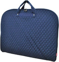 NGIL Glitter Travel Hanging Garment Bag (Quilted-Navy) | Garment Bag for Girls, Cheer Travel Bag, Dance Competition Bag, Cheer Dance Competition, Beauty Pageant