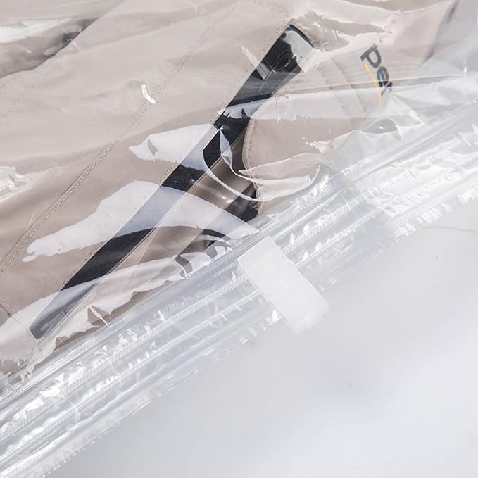 Hanging Vacuum Storage Bags, 2024 New Reusable Hanging Vacuum Storage Bags for Clothes, Coats, Jackets, Hanging Compressible Storage Bag Space Saver Bags with Hand Pumps (Large, 3Pcs)