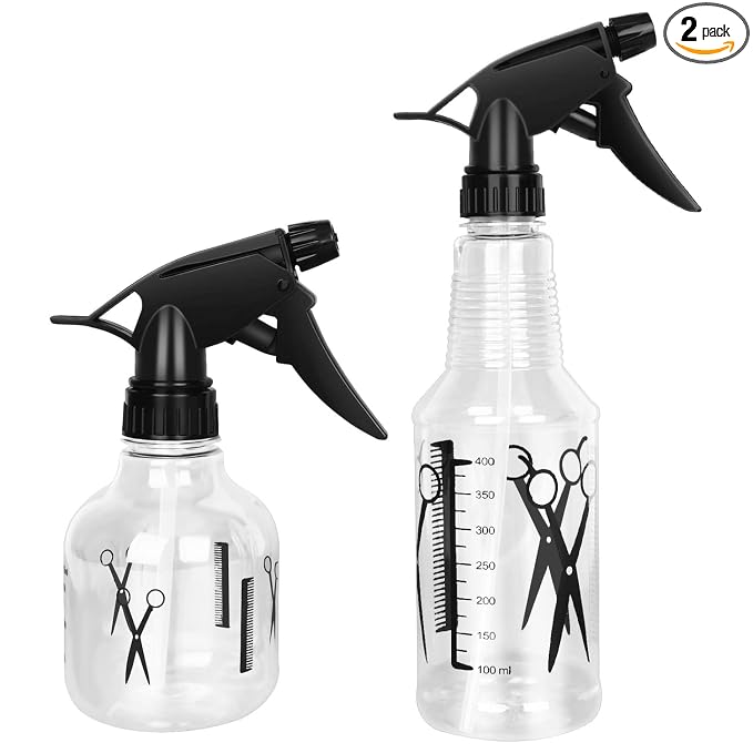 Avenoir Adjustable Mister Spray Bottle 250ml & 500ml | Adjustable Nozzle for Fine or Strong Mist. Great for Hair, Plants, and Home Cleaning. Durable, Leak-Proof, Easy to Use