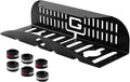 Gator Frameworks Metal Cable Management System - Mounts Under Desk for a Clutter Free Space with 1" Sapced Slots and (6) Cable Ties, (GFW-CBLMGM-MTL)