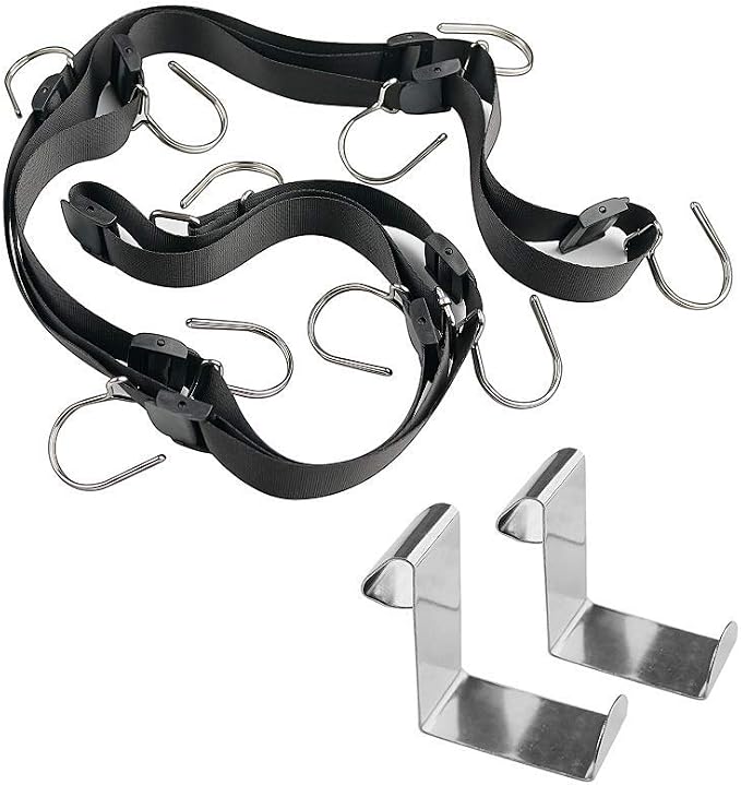 INOGIH Bag-Organizer Rack-Purse Handbag-Hanger Holder-Storage Over The Door Closet(Rack for Handbags/2 pcs Hold 20 Bags)