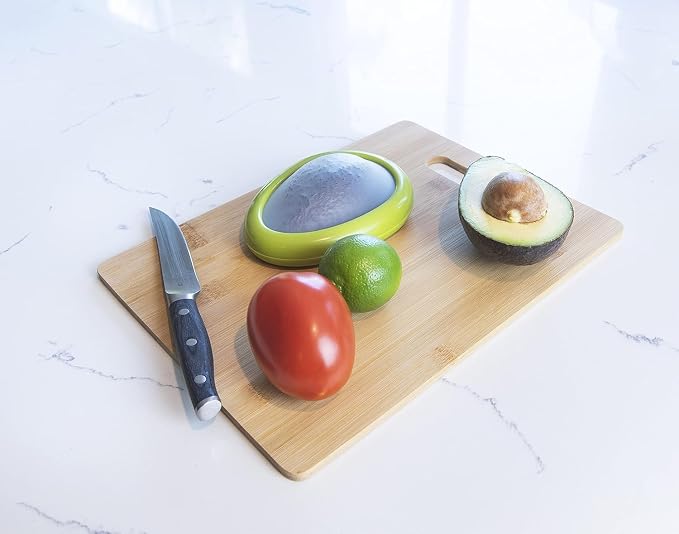 Joie Food Saver, Avocado Fresh Stretch Pod Storage Container, Stores Leftover Half For Fresh Keeping, Keeps Leftover Produce Flavorful and Firm in Fridge