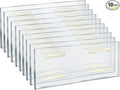 Azar Displays 122040 16-Inch W by 6-Inch H Wall Mount Acrylic Frame Pack of 10 - Clear Acrylic Wall Frame with Sticky Back - Floating Wall Sign Holder - Adhesive Office Sign - Frameless Picture Frame 16 in. W x 6 in. H