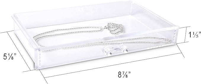 Frebeauty Extra Large Acrylic Jewelry Box for Women 5 Layers Clear Jewelry Organizer Velvet Earring Box with 5 Drawers Rings Display Case Necklaces Holder Tray for Women Girls (Turquoise) | Jewelry Storage for Rings Earrings Bracelets,Dustproof,Velvet ...