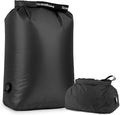 Travel Laundry Bag, Pump-free Vacuum Compression Dirty Clothes Bag, Large Reusable Waterproof & Washable Laundry Bag, Wet and Dry Bag, Ideal for Suitcases, Cruise Essentials (1 Pack) Black
