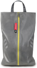 pack all Plus-Sized Shoe Bag for Travel, Water-Resistant Shoe Pouch for Gym, Odor-Resistant Soccer Cleats Bag for Sport (Grey, 1-Pack)