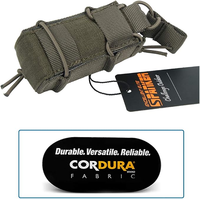 EXCELLENT ELITE SPANKER Open Top M4 M14 M16 AR15 Mag Pouch and Single Pistol Mag Pouch Flashlight Holder Magazine