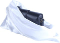 SANSAM Extra Large Drawstring Satin Silk Dust Bag,3pcs White 18''x20'' Dust Cover Storage Bags for Purses, Handbags, Travel Storage Pouch for Shoes, Boots