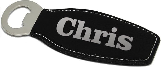 The Wedding Party Store Custom Engraved and Personalized Beer Bottle Opener for Groomsmen Housewarming