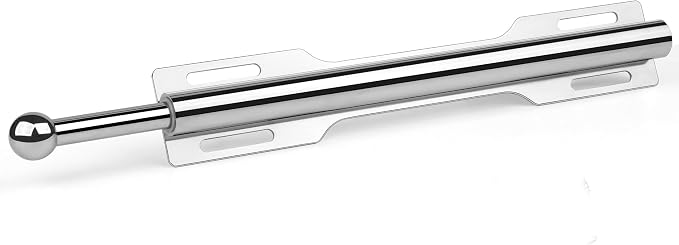 Closet Valet Rod Slide Out, Closet Pull Out Rod for Bedroom Laundry Room Bathroom, Chrome