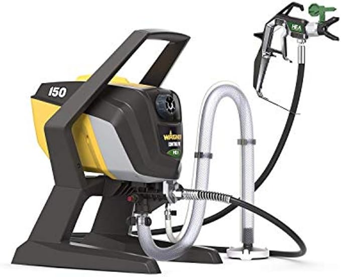 Wagner Spraytech 0580000 Control Pro 150 Paint Sprayer, High Efficiency Airless Sprayer with Low Overspray