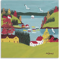 Untitled By Maud Lewis Paintings Art Posters Art Poster Canvas Painting Decor Wall Print Photo Gifts Home Modern Decorative Posters Framed/Unframed 16x16inch(40x40cm)