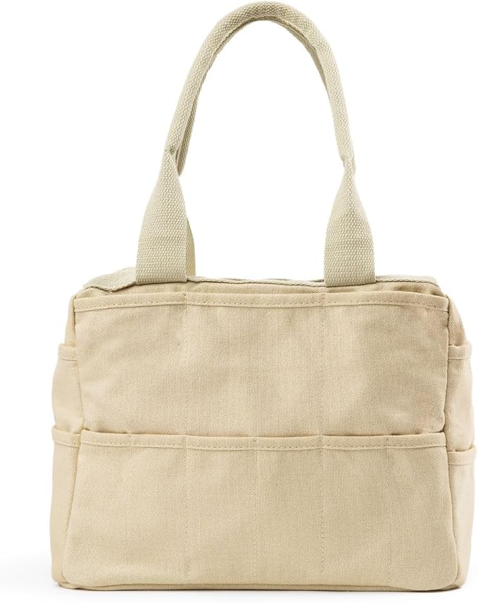 Soolla Studio Bag: Art Supply Storage Organizer & Pottery Tool Bag, Washable Tote, Yarn Bag, Crochet, 30 Pockets, 15+ Colors