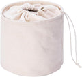 Tall Purse Organizer Insert Womens Canvas Round Handbag Organizer Storage,Handbag Purse Organizer Round Cosmetic Pouch Bag Bucket Makeup Bag