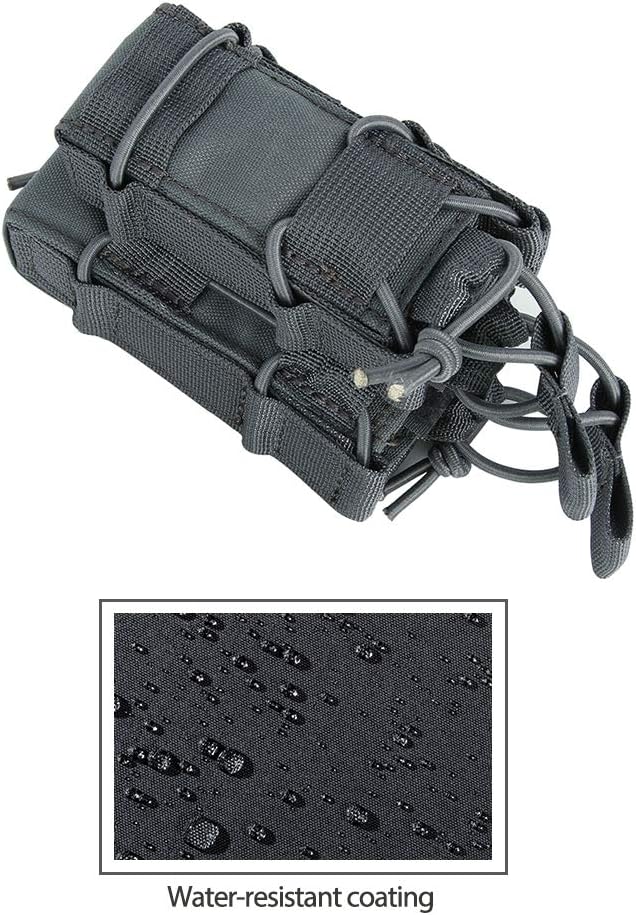 EXCELLENT ELITE SPANKER Open Top M4 M14 M16 AR15 Mag Pouch and Single Pistol Mag Pouch Flashlight Holder Magazine