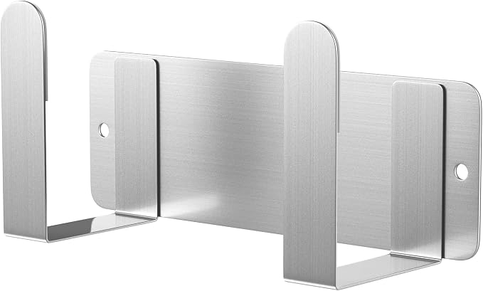 3 Pack Stainless Steel Wall Mounted Cutting Board Holder, Punch-Free Adhesive Pot Lid Organizer, Multifunctional Kitchen Storage Rack, Rustproof Heavy Duty