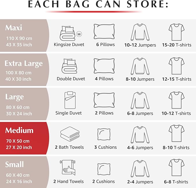 Genie Space - Premium Bags - Medium - 2 Pack