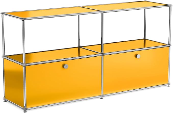 Modern Storage Cabinet Sideboard Versatile Free-Standing Organizer Cabinets for Home Office, Living Room, Bedroom, Kitchen, Garage