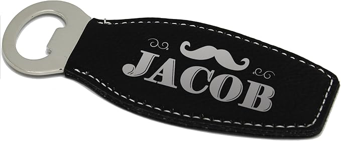 The Wedding Party Store Custom Engraved and Personalized Beer Bottle Opener for Groomsmen Housewarming