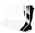 CiBiZi Clear Boot Bags Organizer for Travel Waterproof Cowboy Boots Bag Portable Shoe Travel Bag for Women Hangable Ski Boot Bag Dust-free Tall Boot Storage Bag (4Big-White)