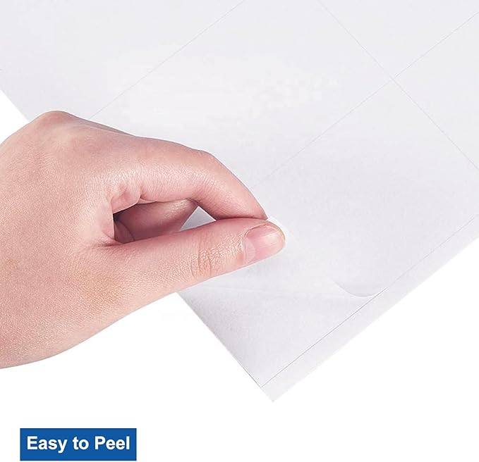 2" x 4" Shipping Address Labels for Laser Inkjet Printer, Mailing Label White for Package or Envelope, Printable Label Sheet 5163 8163 (500 Sheets 5000 Labels)