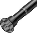 1PCS Spring Tension Curtain Rods 32 to 62 Inch Black Tension Rod Spring Tension Rod long Curtain Rod Tension Adjustable Curtain Rods for Kitchen