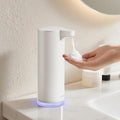 SUNLY Automatic Foam Soap Dispenser, 0.2s Fast Sensor, USB-C Rechargeable, Smudge-Resistant Stainless Steel, Touchless Liquid & Foaming Soap Dispenser for Bathroom, Kitchen, Hotel, White