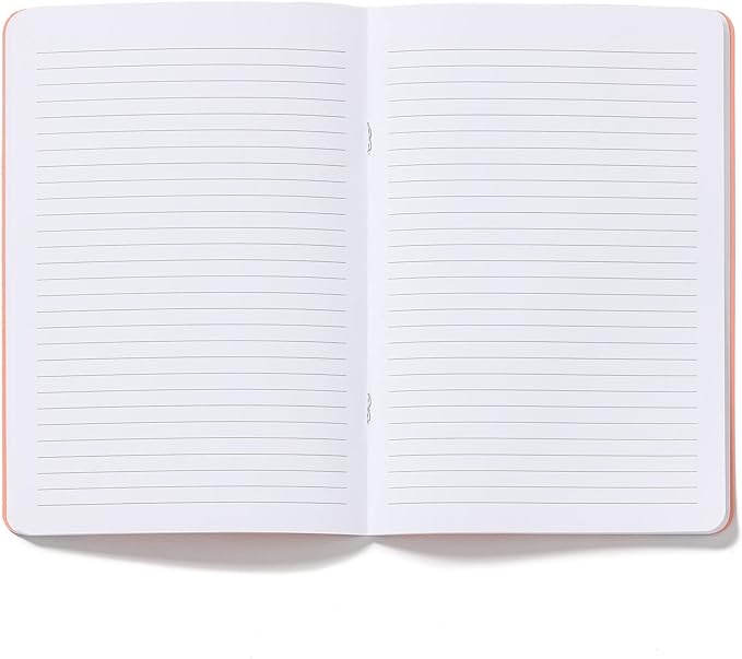 High Note Colorful Composition Notebook Journal, 3 Pack, 5.75" x 8.25", 64 Wide Ruled Pages, Small Notebooks for School, Journaling, Writing, Planner, by Sarah Coey