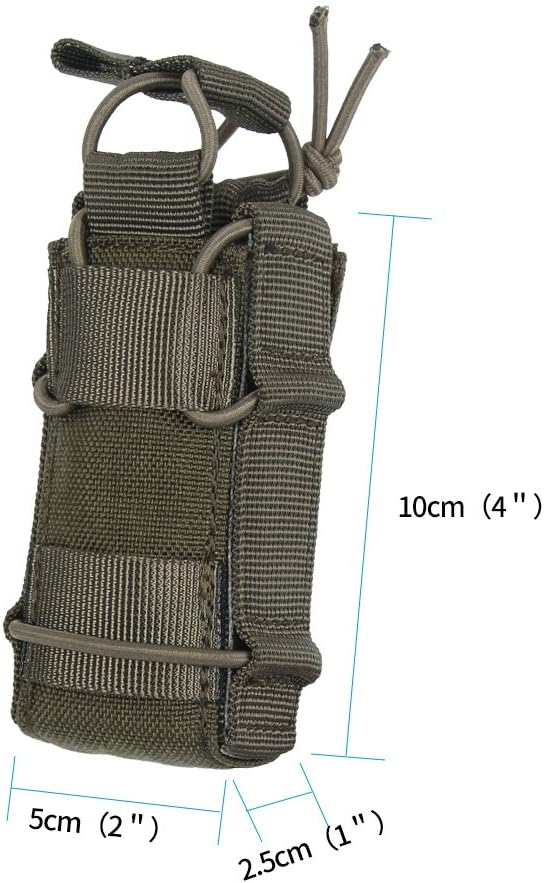 EXCELLENT ELITE SPANKER Open Top M4 M14 M16 AR15 Mag Pouch and Single Pistol Mag Pouch Flashlight Holder Magazine