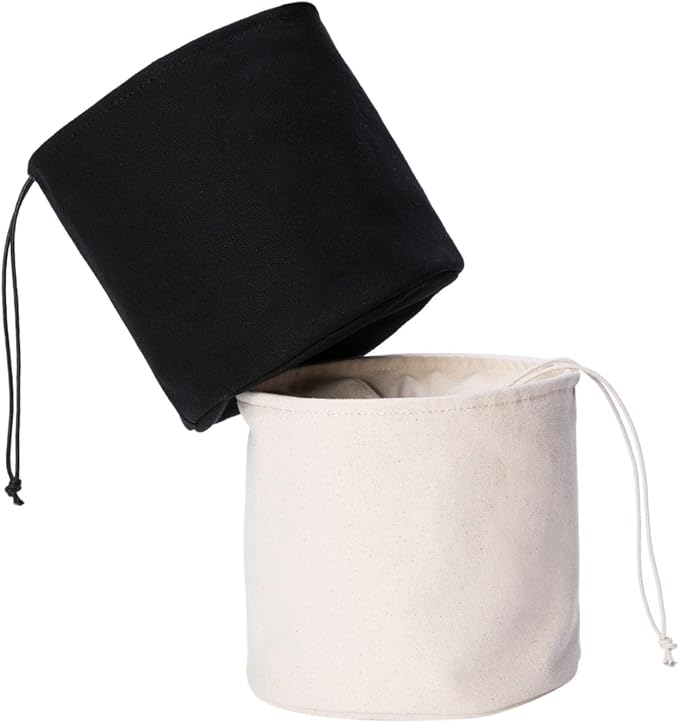 Tall Purse Organizer Insert Womens Canvas Round Handbag Organizer Storage,Handbag Purse Organizer Round Cosmetic Pouch Bag Bucket Makeup Bag