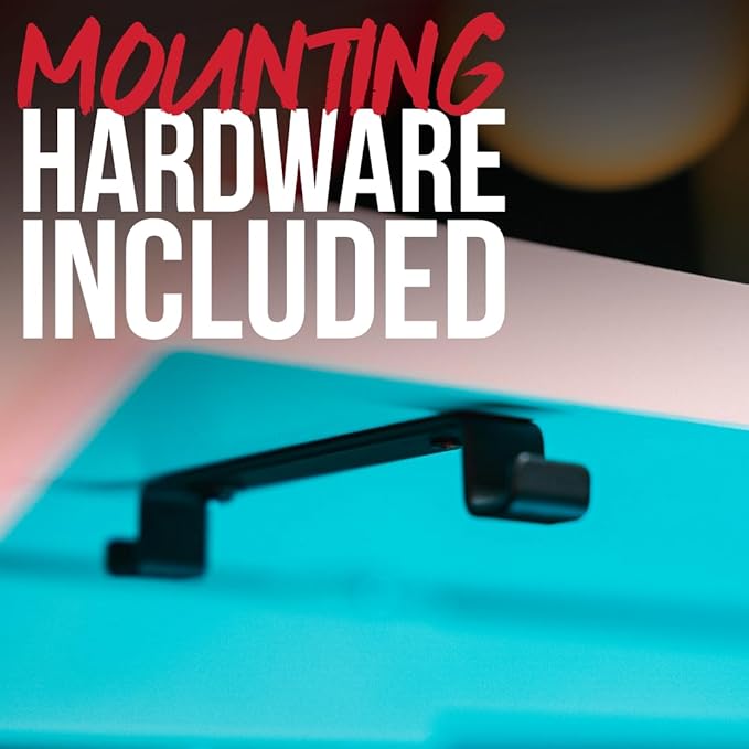 Gator Frameworks Mesh Cable Management System - Mounts Under Desk to Streamline Your Workspace, Built In Cable Ties, (GFW-CBLMGM-MSH)
