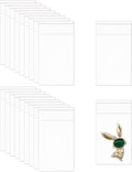 Tiny Clear Adhesive Bags 2x3'' 500pcs Self Sealing Cello Bags Sealable OPP Poly Bags for Candy Jewelry Necklaces Board Games Paper Clip Diamond Battery