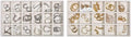 Stackable Jewelry Organizer Trays with Removable Dividers, 2-Tray Beige Jewelry Drawer Organizer Set for Earrings, Necklaces, Rings & Bracelets Gift for Her