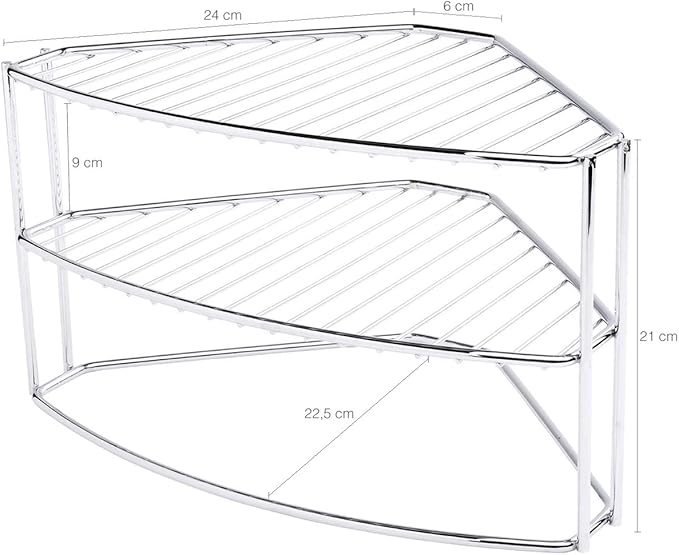 Future 3 Tier Corner Organizer - Organizare