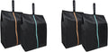 Ecoright Shoe Bags for Travel, Set of 2, 100% Recycled Water-Resistant Zipper Pouch Bags, Shoe Bags for Storage, Travel Essentials for Men & Women